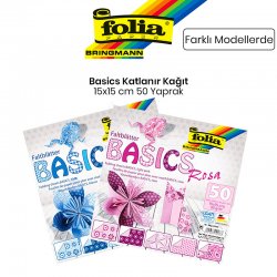 Folia - Folia Basics Katlanır Kağıt 15x15cm