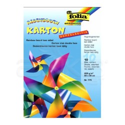 Folia - Folia El İşi Kağıdı Çift Taraflı Gökkuşağı No:775