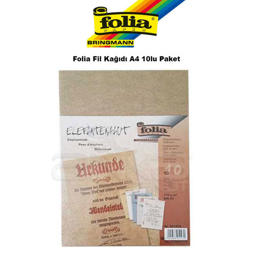 Folia Fil Kağıdı A4 10lu Paket