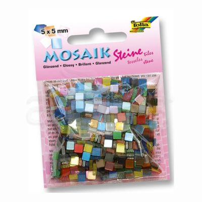 Folia Mozaik Renkli 5x5cm karışık renk 700 Adet-59109