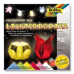 Folia - Folia Origami Fener Kağıdı 30x30cm Tabakası 6 Renk 80g No:42309 (1)