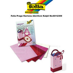 Folia - Folia Prage Kartonu 22x33cm Kalpli No:6012309