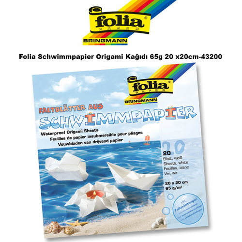 Folia Schwimmpapier Origami Kağıdı 65g 20 x20cm-43200