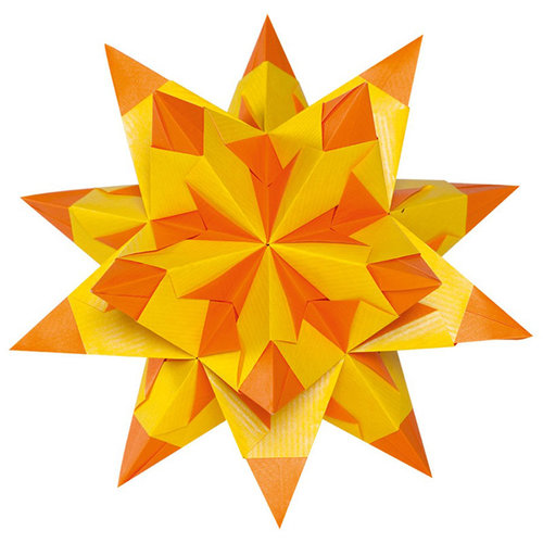 Folia Star Kit Çift Yüzeyli 20x20cm Yellow/Orange No:314/2020