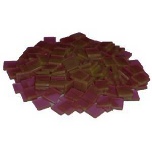 Folia Transparan Mozaik 10x10mm 190 Adet Kahverengi 57285