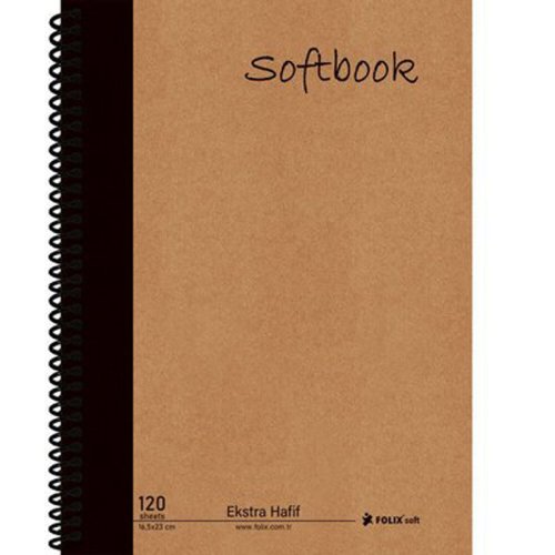 Folix Art Softbook Sert Kapak Ekstra Hafif Blok 120 Yaprak 17x24cm