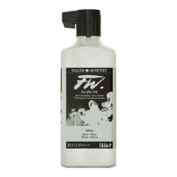 Daler Rowney - Daler Rowney FW Acrylic Artist Ink 180ml 011 White