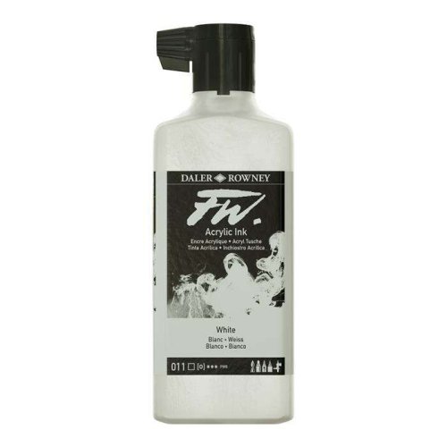 Daler Rowney FW Acrylic Artist Ink 180ml 011 White