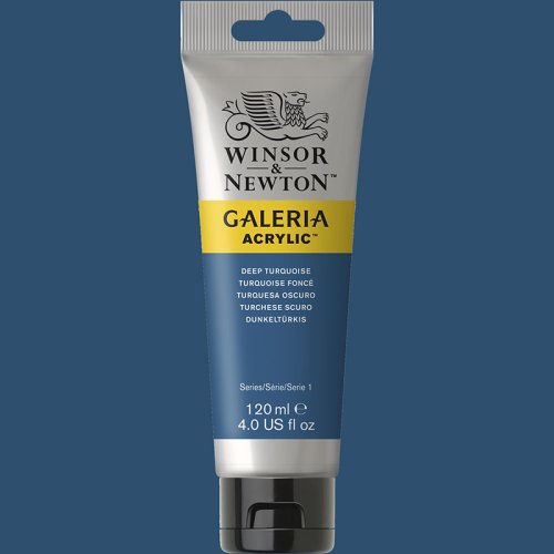Galeria 120ml Akrilik Boya 232 Deep Turquoise - 232 Deep Turquoise