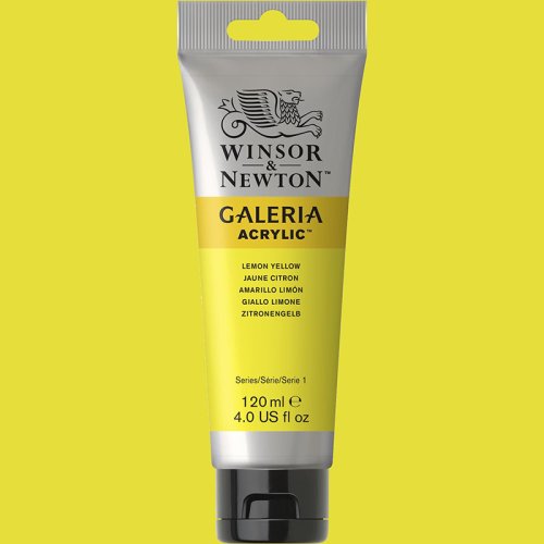 Galeria 120ml Akrilik Boya 346 Lemon Yellow - 346 Lemon Yellow