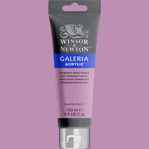 Galeria 120ml Akrilik Boya 484 Permanent Green Middle