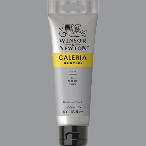 Galeria 120ml Akrilik Boya 617 Silver - 617 Silver