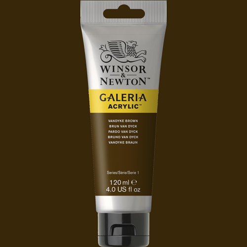 Galeria 120ml Akrilik Boya 676 Vandyke Brown - 676 Vandyke Brown