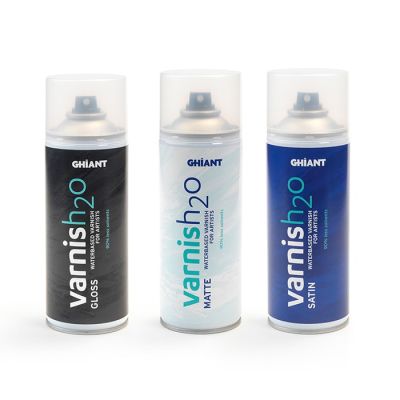 Ghiant H2O Su Bazlı Sprey Vernik 400ml