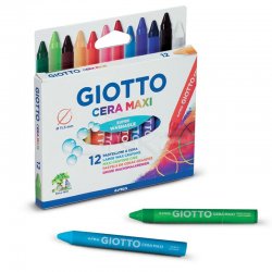 Giotto - Giotto Cera Maxi Jumbo Mum Boya 12 Renk – 291200