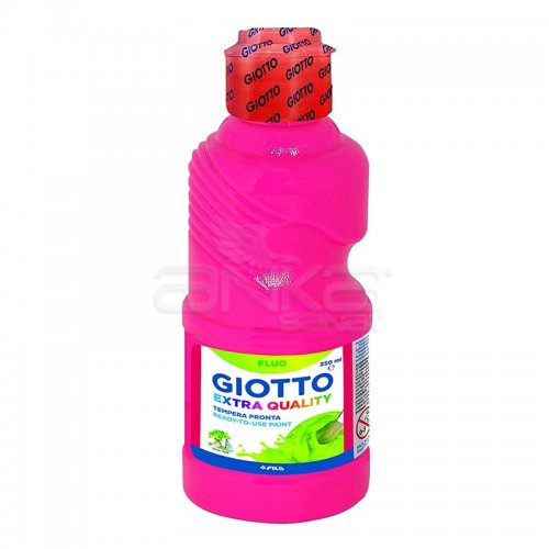 Giotto Extra Quality Guaj Boya 250ml 104 Fosforlu Pembe - 104 Fosforlu Pembe