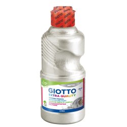 Giotto - Giotto Metal Paint Metalik Boya 250ml 531402 Gümüş