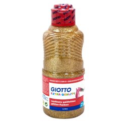 Giotto - Giotto Glitter Paint Simli Boya 250ml 531201 Gold