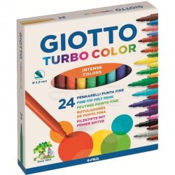 Giotto - Giotto Turbo Color Keçeli Kalem 24lü 417000