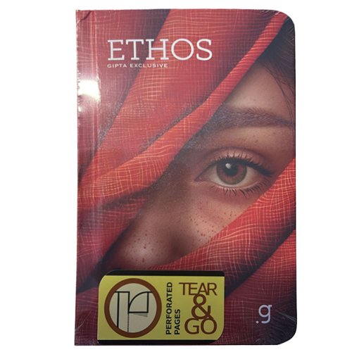Gıpta İplik Dikişli Sert Kapaklı Defter 9x14cm 80 Yaprak Çizgisiz Ethos