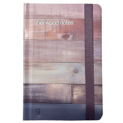 Gıpta İplik Dikişli Sert Kapaklı Defter 9x14cm 80 Yaprak Çizgisiz Sherwood