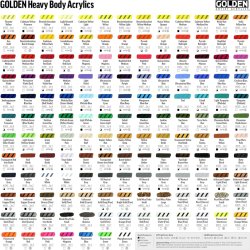 Golden Heavy Body Akrilik Boya - Thumbnail