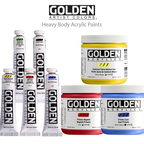 Golden Heavy Body Akrilik Boya
