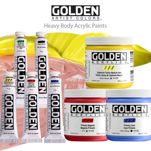 Golden Heavy Body Akrilik Boya