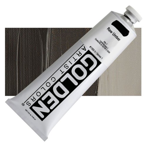 Golden Heavy Body Akrilik Boya 148ml Seri 1 1350 Raw Umber - 1350 Raw Umber