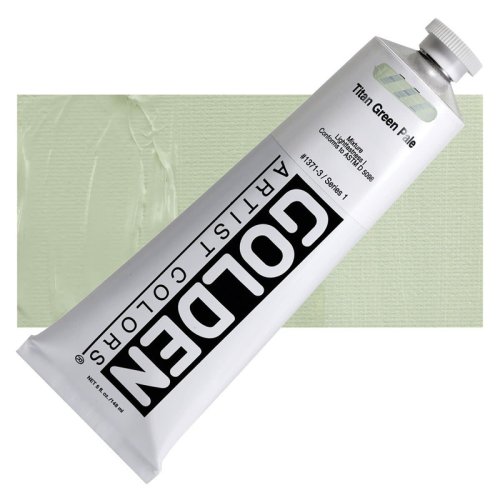 Golden Heavy Body Akrilik Boya 148ml Seri 1 1371 Titan Green Pale - 1371 Titan Green Pale