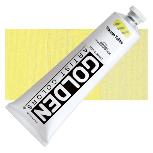 Golden Heavy Body Akrilik Boya 148ml Seri 1 1375 Titanate Yellow