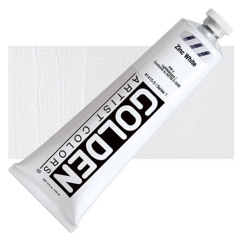 Golden Heavy Body Akrilik Boya 148ml Seri 1 1415 Zinc White