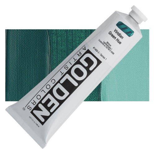 Golden Heavy Body Akrilik Boya 148ml Seri 1 1469 Viridian Green H - 1469 Viridian Green H