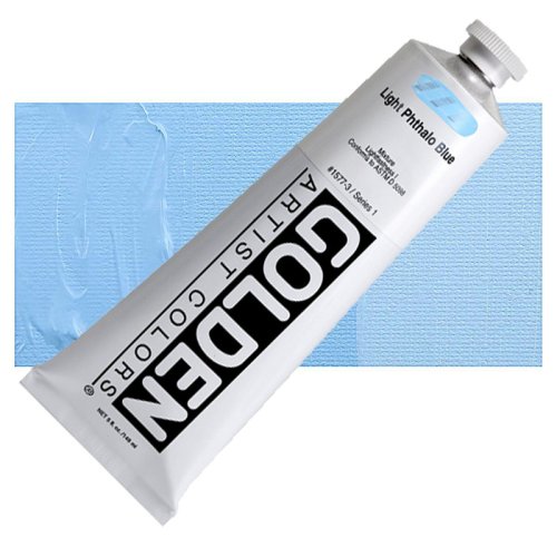 Golden Heavy Body Akrilik Boya 148ml Seri 1 1577 Light Phthalo Bl