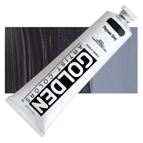 Golden Heavy Body Akrilik Boya 148ml Seri 2 1240 Paynes Gray