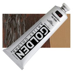 Golden - Golden Heavy Body Akrilik Boya 148ml Seri 3 1383 Transparent Brow