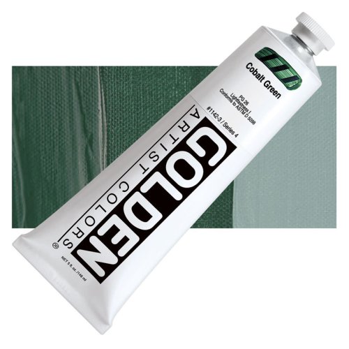 Golden Heavy Body Akrilik Boya 148ml Seri 4 1142 Cobalt Green