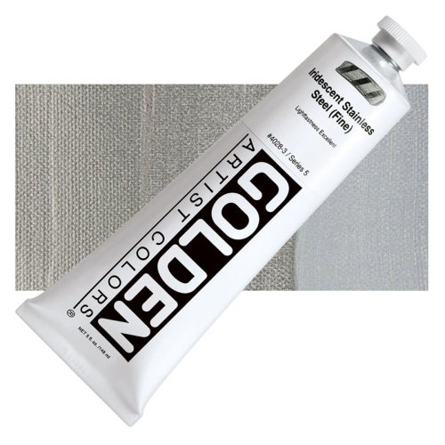 Golden Heavy Body Akrilik Boya 148ml Seri 5 4028 Iridescent Stain - 4028 Iridescent Stain