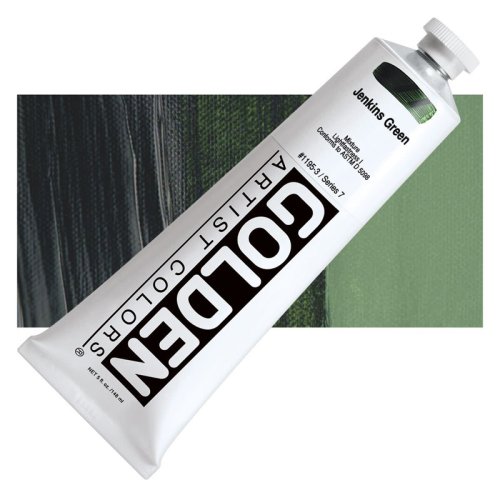 Golden Heavy Body Akrilik Boya 148ml Seri 7 1195 Jenkins Green - 1195 Jenkins Green