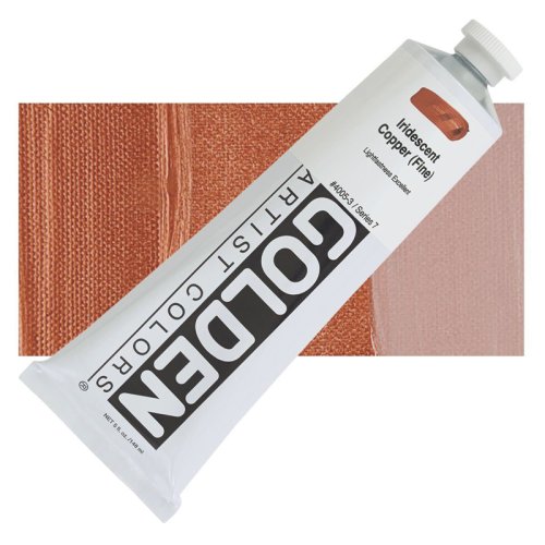 Golden Heavy Body Akrilik Boya 148ml Seri 7 4005 Iridescent Coppe - 4005 Iridescent Coppe