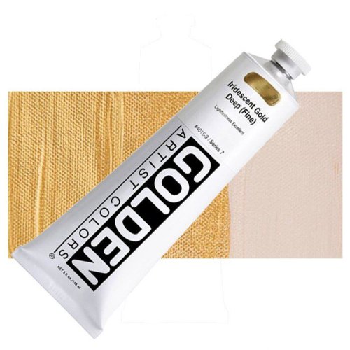 Golden Heavy Body Akrilik Boya 148ml Seri 7 4015 Iridescent Gld D - 4015 Iridescent Gld D