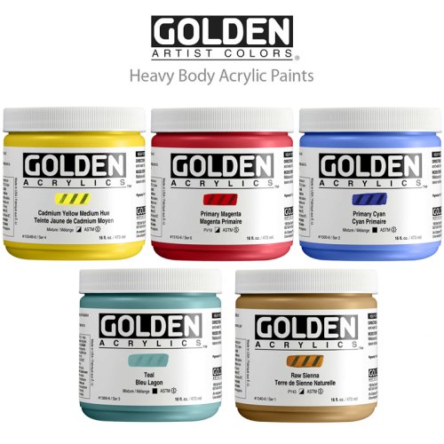Golden Heavy Body Akrilik Boya 473ml