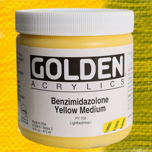 Golden Heavy Body Akrilik Boya 473ml Seri 3 1008 Benzimidazolone - 1008 Benzimidazolone