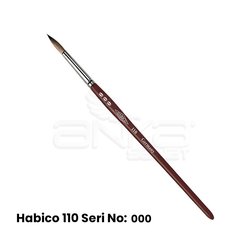 Habico - Habico 110 Seri Samur Yuvarlak Uçlu Fırça (1)