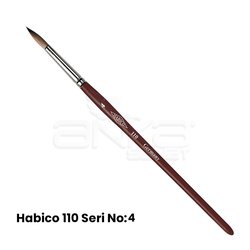 Habico 110 Seri Samur Yuvarlak Uçlu Fırça - Thumbnail