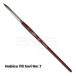 Habico 110 Seri Samur Yuvarlak Uçlu Fırça - Thumbnail