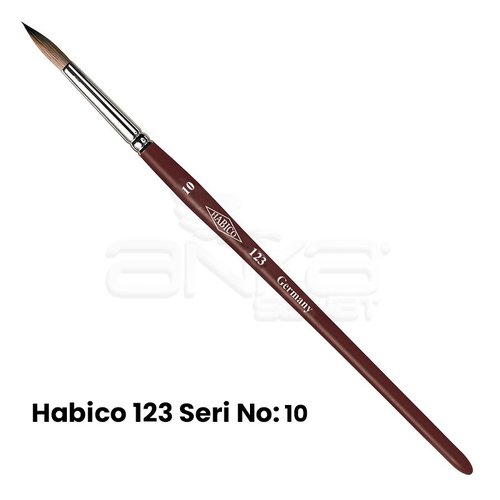 Habico 123 Seri Sentetik Yuvarlak Uçlu Fırça
