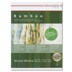 Hahnemühle - Hahnemühle Bamboo Mixed Media Çizim Blok 24 x 32cm 265g 25 Yaprak 10628540 (1)