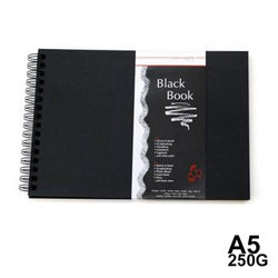 Hahnemühle Black Book 250g 30 Yaprak - Thumbnail