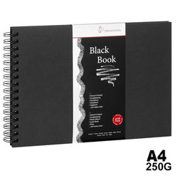 Hahnemühle Black Book 250g 30 Yaprak - Thumbnail